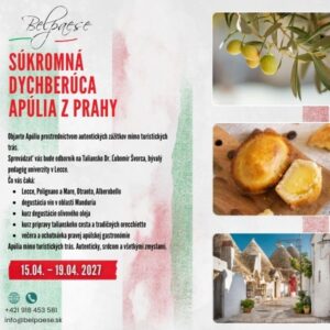 Zážitková DYCHBERÚCA APÚLIA z PRAHY (apríl 27)