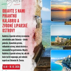 Pikantná Calabria a zvodné Lipari - first minute novinka