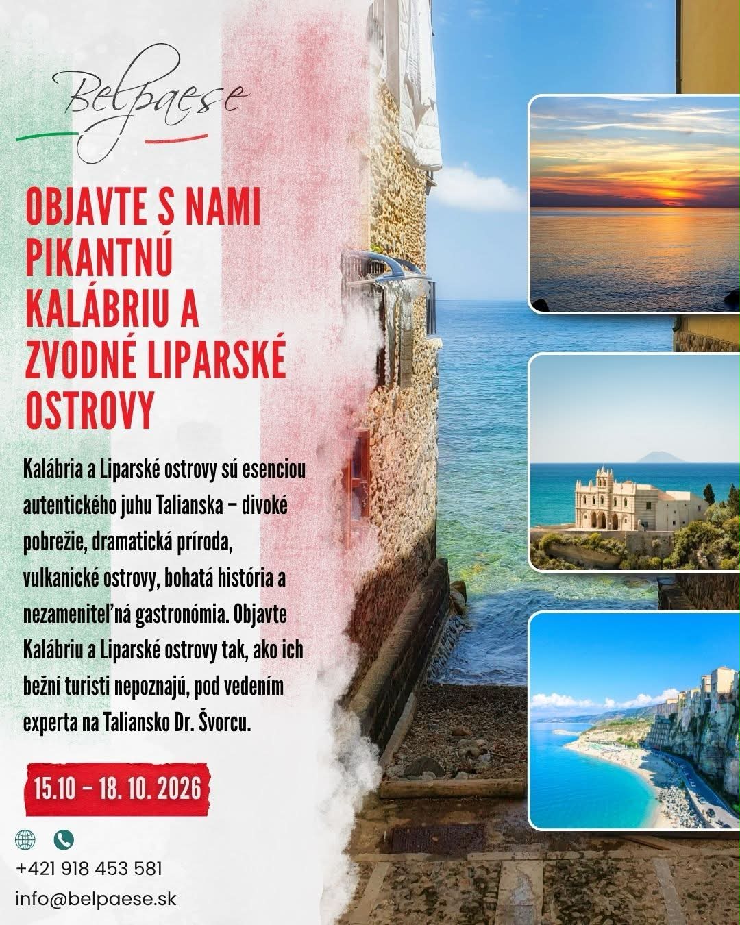 Pikantná Calabria a zvodné Lipari - first minute novinka