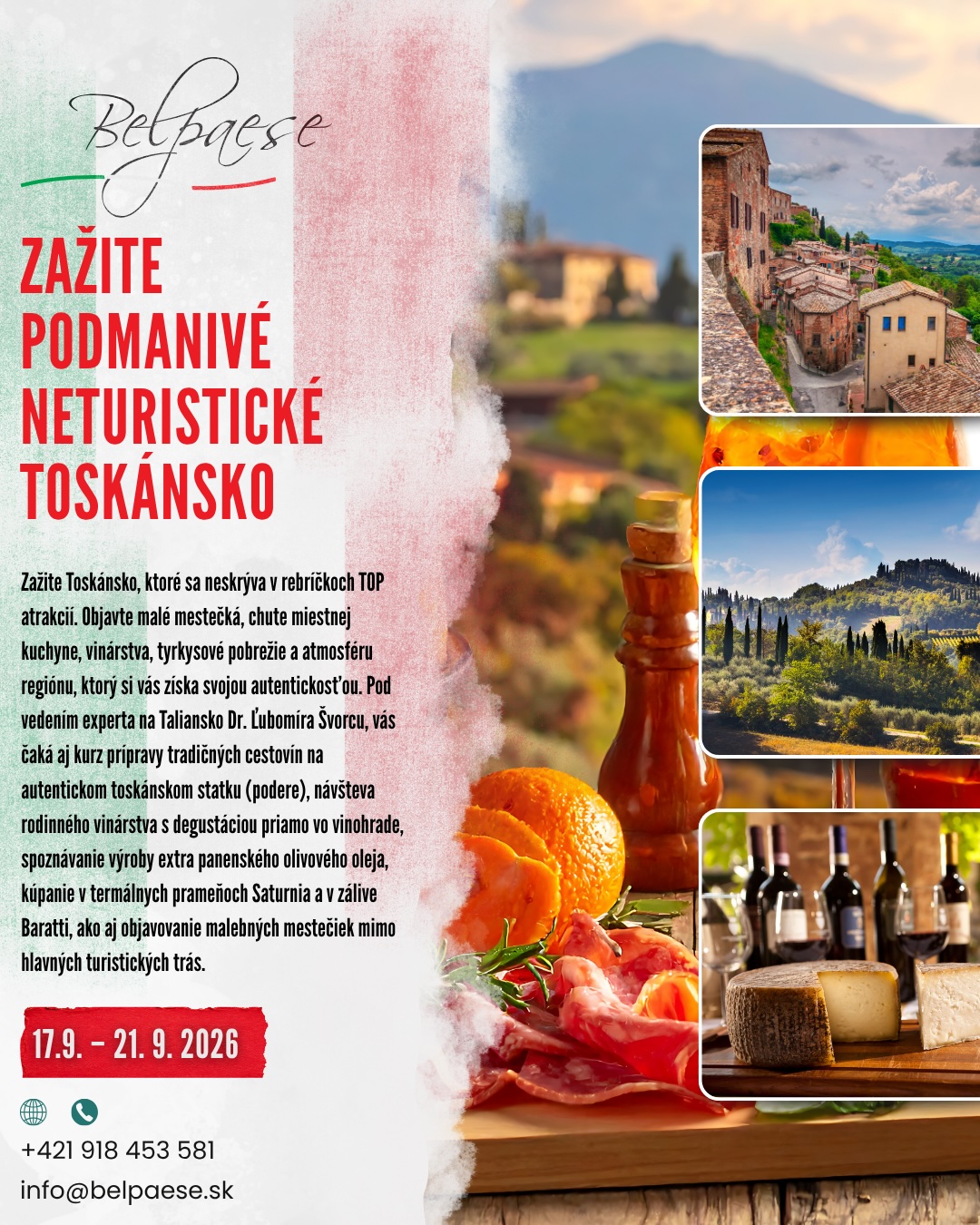 Autentické južné Toskásnko
